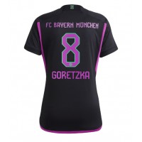 Bayern Munich Leon Goretzka #8 Udebanetrøje Dame 2023-24 Kortærmet
